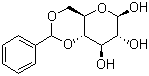 4,6-O-Benzylidene-D-glucopyranose molecular structure (CAS 30688-66-5)