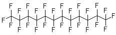 全氟十二烷分子结构 (CAS 307-59-5)