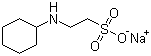 structure of CAS# 3076-05-9, Sodium 2-(cyclohexylamino)ethanesulphonate;2-(Cyclohexylamino)ethanesulfonic acid
