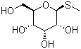 Methyl-beta-D-thioglucopyranoside molecular structure (CAS 30760-09-9)