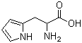 structure of CAS# 3078-36-2, Pyrrole-2-alanine;alpha-Amino-1H-pyrrole-2-propanoic acid