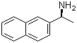 (S)-(-)-1-(2-Naphthyl)ethylamine molecular structure (CAS 3082-62-0)