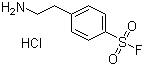 4-(2-Aminoethyl)benzenesulfonylfluoride hydrochloride molecular structure (CAS 30827-99-7)