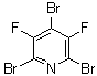 2,4,6-Tribromo-3,5-difluoropyridine molecular structure (CAS 30841-93-1)