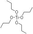 structure of CAS# 3087-37-4, Titanium propoxide;Tetrapropyl orthotitanate; Titanium tetrapropanolate; Titanium n-propoxide