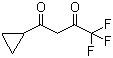 1-Cyclopropyl-4,4,4-trifluoro-1,3-butanedione molecular structure (CAS 30923-69-4)