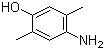 结构式 CAS# 3096-71-7, 4-氨基-2,5-二甲基苯酚