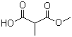 3-甲氧基-2-甲基-3-氧代丙酸分子结构 (CAS 3097-74-3)