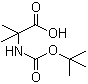 BOC-alpha-Methylalanine molecular structure (CAS 30992-29-1)