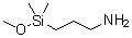 (3-Aminopropyl)dimethylmethoxysilane molecular structure (CAS 31024-26-7)