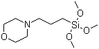 [3-(Morpholino)propyl]trimethoxysilane molecular structure (CAS 31024-54-1)