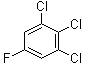 结构式 CAS# 3107-21-9, 1,2,3-三氯-5-氟苯