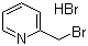 2-(Bromomethyl)pyridine hydrobromide molecular structure (CAS 31106-82-8)