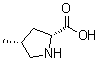 (4R)-4-甲基-D-脯氨酸分子结构 (CAS 31137-95-8)