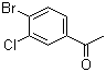 4'-Bromo-3'-chloroacetophenone molecular structure (CAS 3114-31-6)