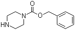 结构式 CAS# 31166-44-6, 苄基 1-哌嗪甲酸酯; 1-苄氧羰基哌嗪