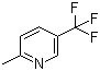 2-Methyl-5-(trifluoromethyl)pyridine molecular structure (CAS 31181-54-1)