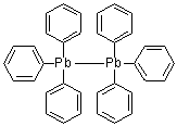 structure of CAS# 3124-01-4, Hexaphenyldiplumbane;Hexaphenyldilead; Hexaphenyldiplumbane; NSC 68064