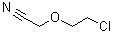 structure of CAS# 31250-08-5, 2-Chloroethoxyacetonitrile;2-(2-Chloroethoxy)acetonitrile; 1-Chloro-2-(cyanomethoxy)ethane