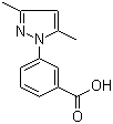 structure of CAS# 312531-88-7, 3-(3,5-Dimethylpyrazol-1-yl)benzoic acid;3-(3,5-Dimethyl-1H-pyrazol-1-yl)benzoic acid