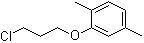 结构式 CAS# 31264-51-4, 1-氯-3-(2,5-二甲基苯氧基)丙烷