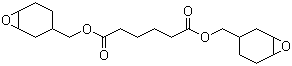 Bis(3,4-epoxycyclohexylmethyl) adipate molecular structure (CAS 3130-19-6)
