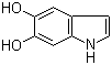 结构式 CAS# 3131-52-0, 5,6-二羟基吲哚