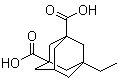 5-Ethyladamantane-1,3-dicarboxylic acid molecular structure (CAS 313241-29-1)