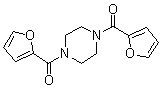 1,4-二-2-糠酰基哌嗪分子结构 (CAS 31350-27-3)