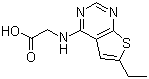 N-(6-Ethylthieno[2,3-d]pyrimidin-4-yl)glycine molecular structure (CAS 313534-29-1)