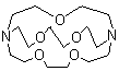 structure of CAS# 31364-42-8, 4,7,13,16,21-Pentaoxa-1,10-diazabicyclo[8.8.5]tricosane;2,2,1-Cryptand; 2,2,1-Cryptate; Cryptand 2.2.1; Cryptand 221; Cryptate 221; Cryptofix 221; Kryptofix 221; NSC 321059
