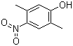 structure of CAS# 3139-05-7, 2,5-Dimethyl-4-nitrophenol;4-Nitro-2,5-xylenol; NSC 135201