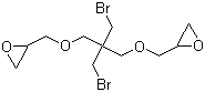 structure of CAS# 31452-80-9, 2,2-Bis(bromomethyl)-1,3-propanediol diglycidyl ether;Dibromoneopentyl glycol-epichlorohydrin copolymer