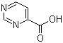 structure of CAS# 31462-59-6, 4-Pyrimidinecarboxylic acid;Pyrimidine-4-carboxylic acid
