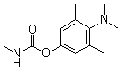 structure of CAS# 315-18-4, Zextran;4-Dimethylamino-3,5-dimethylphenyl N-methylcarbamate; 4-Dimethylamino-3,5-xylyl N-methylcarbamate; 4-Dimethylamino-3,5-xylyl methylcarbamate; Dowco 139; ENT 25,766; Mexacarbate; Zactran; Zectane; Zectran