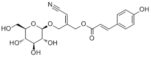 Sutherlandin-5-trans-p-coumarate molecular structure (CAS 315236-68-1)