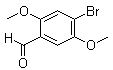 structure of CAS# 31558-41-5, 4-Bromo-2,5-dimethoxybenzaldehyde;2,5-Dimethoxy-4-bromobenzaldehyde