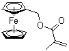 structure of CAS# 31566-61-7, Ferrocenemethanol methacrylate