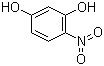 structure of CAS# 3163-07-3, 4-Nitroresorcinol;4-Nitrobenzene-1,3-diol