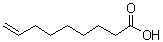 结构式 CAS# 31642-67-8, 8-壬烯酸