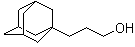 3-(1-金刚烷基)-1-丙醇分子结构 (CAS 31685-38-8)