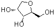 2,5-脱水-D-核糖醇分子结构 (CAS 3169-92-4)