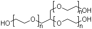 structure of CAS# 31694-55-0, Ethoxylated glycerol;Ethoxylated glycerin; Polyalkylene glycol; Polyethylene glycol glyceryl ether; Polyethylene glycol triether with glycerol; Polyglycol G 300; Polyoxethylene glycerol; Polyoxyethylene glycerin; Polyoxyethylene glycerin ether