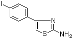 结构式 CAS# 31699-14-6, 4-(4-碘苯基)-1,3-噻唑-2-胺