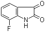 7-Fluoroisatin molecular structure (CAS 317-20-4)