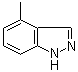structure of CAS# 3176-63-4, 4-Methyl-1H-indazole;4-Methylindazole