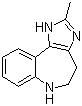 2-Methyl-1,4,5,6-tetrahydroimidazo[4,5-d][1]benzazepine molecular structure (CAS 318237-73-9)