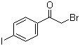2-溴-4'-碘苯乙酮分子结构 (CAS 31827-94-8)