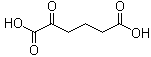 2-Ketoadipic acid molecular structure (CAS 3184-35-8)