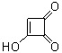 Hydroxycyclobutenedione molecular structure (CAS 31876-38-7)